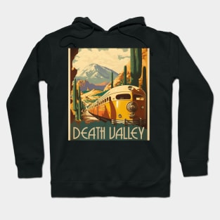 Death Valley National Park Vintage Travel Art Poster Hoodie